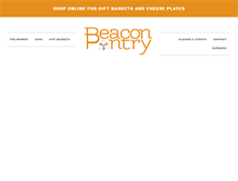 Tablet Screenshot of beaconpantry.com